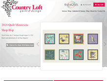 Tablet Screenshot of countryloftquilt.com